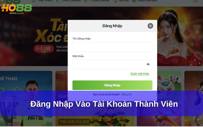 Cách kiểm tra lịch sử giao dịch sau khi Nạp Tiền Ho88